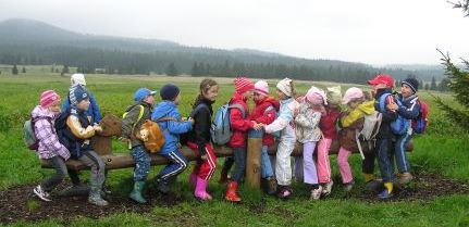 Deutsch-tschechische Begegnung von Kindern im Vorschulalter