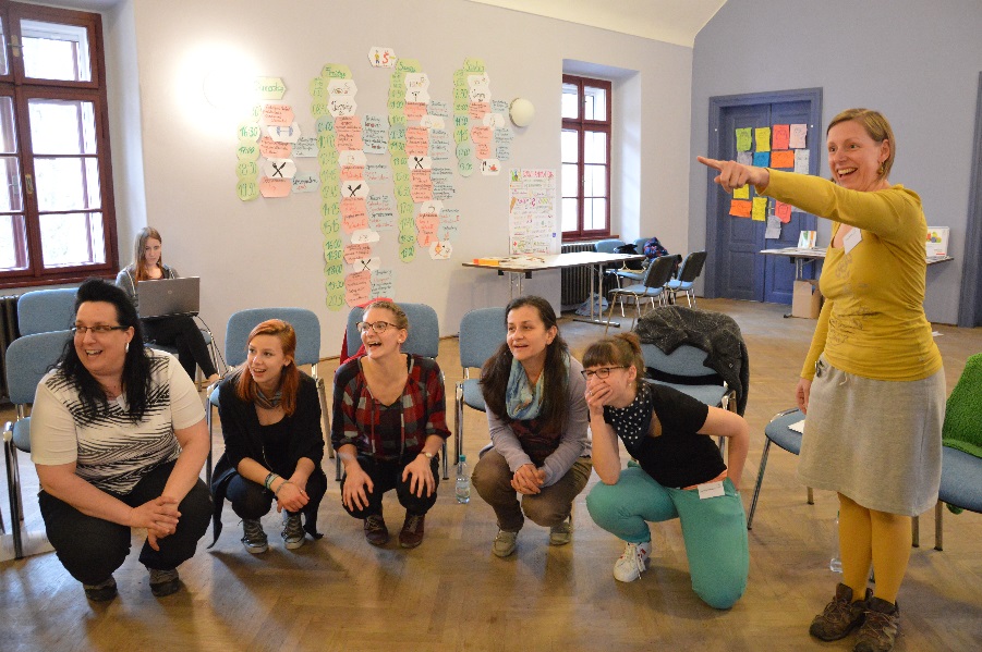 Wie gewöhnlich im Frühjahr luden die Koordinierungszentren Deutsch-Tschechischer Jugendaustausch – Tandem zur Basisschulung für angehende Sprachanimateur/-innen ein