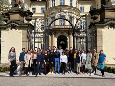 Abschlusspräsentation des Deutsch-Tschechischen Jugendforums in Prag