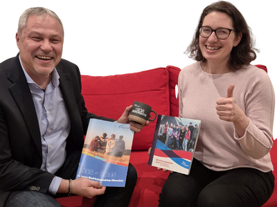 Jürgen Preisinger und Kathrin Freier-Maldoner
