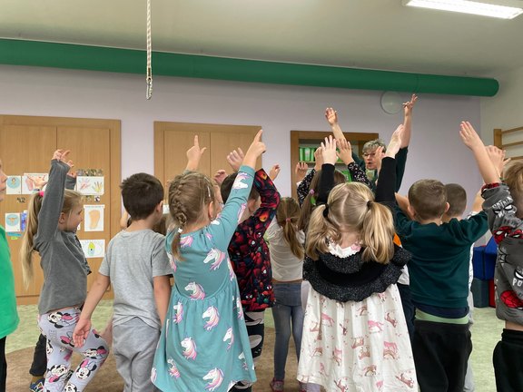 Sprachanimation mit Grundschulkindern