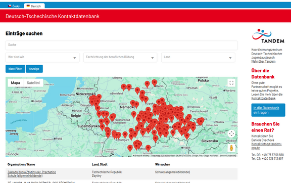 Kontaktdatenbank Bild Screenshot