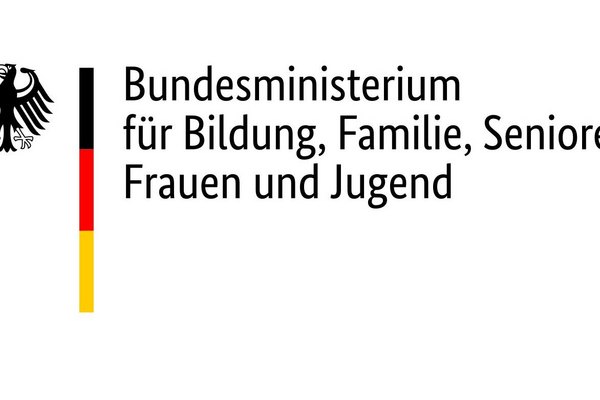 Logo: Bundesministerium für Familie, Senioren, Frauen und Jugend