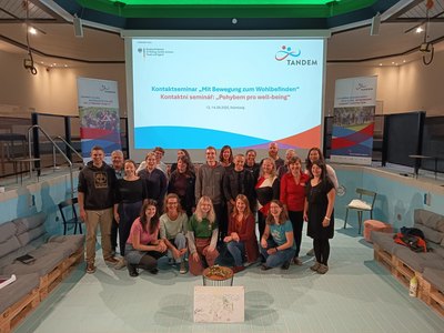 2025-09-14-Kontaktseminar Die Teilnehmenden des Kontaktseminars "Mit Bewegung zum Wohlbefinden" vom 12.-14.09.2025 in Nürnberg