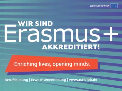 Tandem ist Erasmus+-akkreditiert.