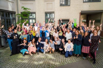 Gruppenbild zum Abschluss des 13. Deutsch-Tschechischen Jugendforums