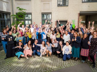 Gruppenbild zum Abschluss des 13. Deutsch-Tschechischen Jugendforums